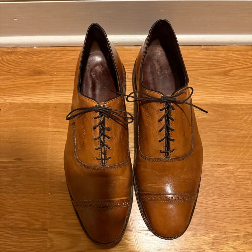 Allen Edmonds Brown Leather Men's Derbys